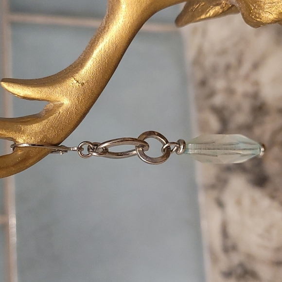 Beautiful light blue silver dangles - Picture 5 of 5